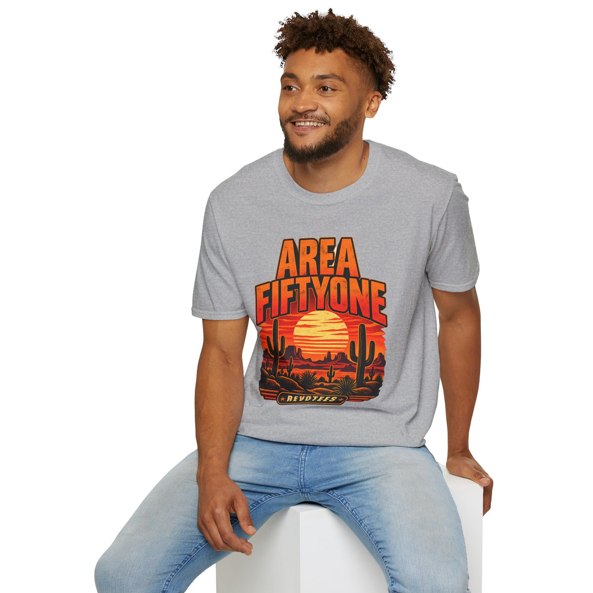 REVOTEES AREA FIFTYONE Desert Sunset T‑Shirt
