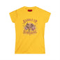 Saddle Up Sunshine Women's Tee — Cowgirl Saddle Graphic Tee