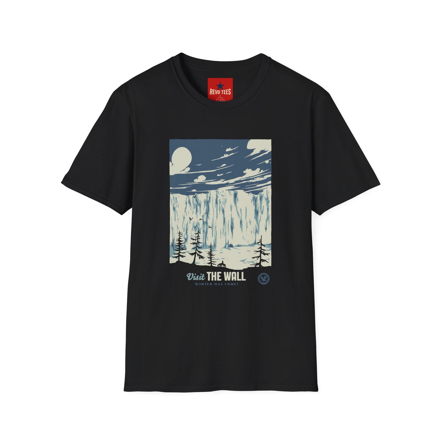 Visit The Wall Lord of the Rings Unisex Softstyle T-Shirt