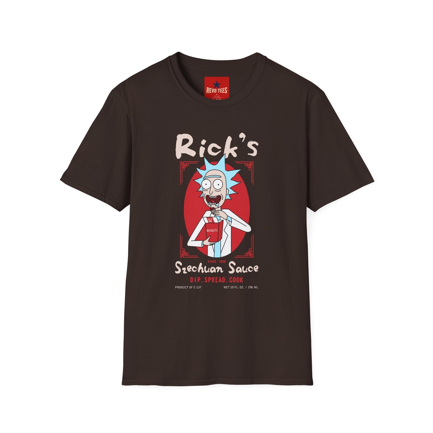 Rick’s (Rick & Morty) Szechuan Sauce T‑Shirt