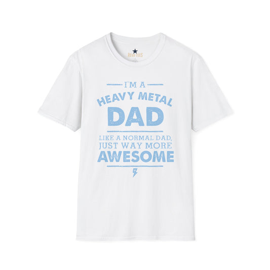 Revotees Heavy Metal Dad I M a Heavy Metal Dad Graphic for Proud Fathers T-Shirt - alternate view 2