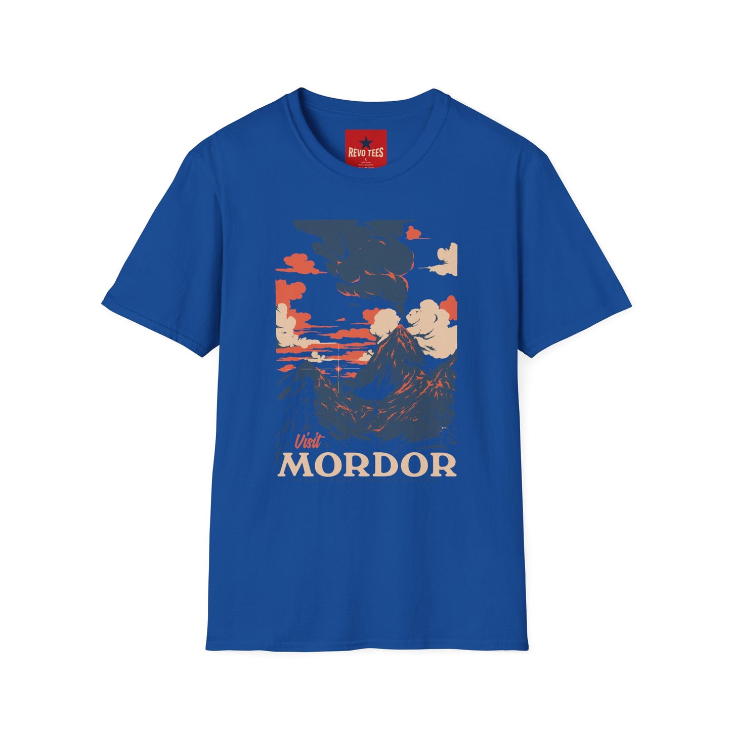 T-Shirt — Visit Mordor Vintage Travel Graphic Tee