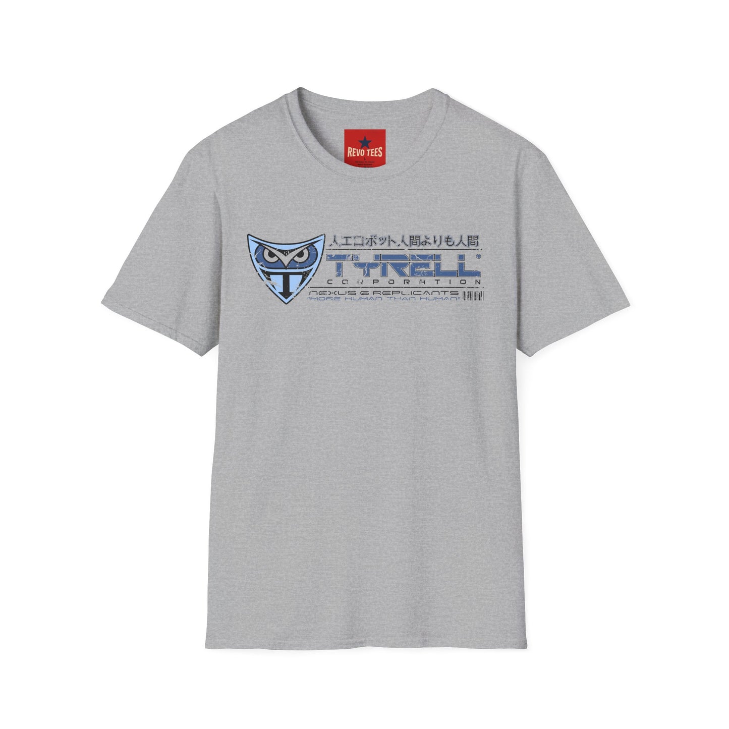 Tyrell Corporation Retro Cyberpunk T‑Shirt — Japanese Sci‑Fi Logo