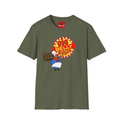 Big Belly Burger T-Shirt — Retro Fast Food Graphic Tee