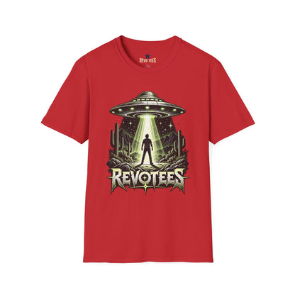 REVOTEES Alien Abduction – Sci‑Fi UFO Graphic Tee