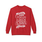 Christmas Cheer Crewneck Sweatshirt – "The Best Way to Spread Christmas Cheer is Singing Loud" Holiday Sweater