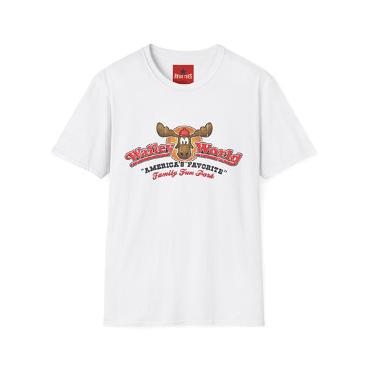 Valley World Theme Park T-Shirt — 'America's Favorite' Retro Family Fun Tee