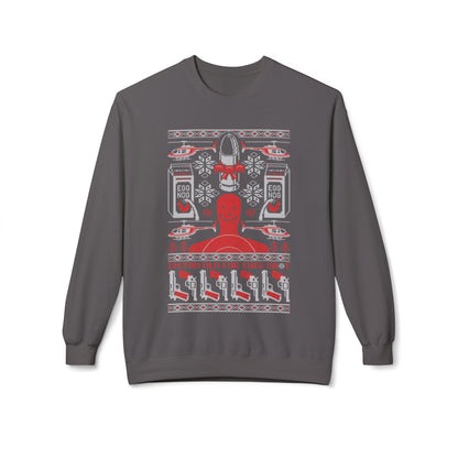 Lethal Knitting - Too Old For This Sh!t Christmas Ugly Sweater