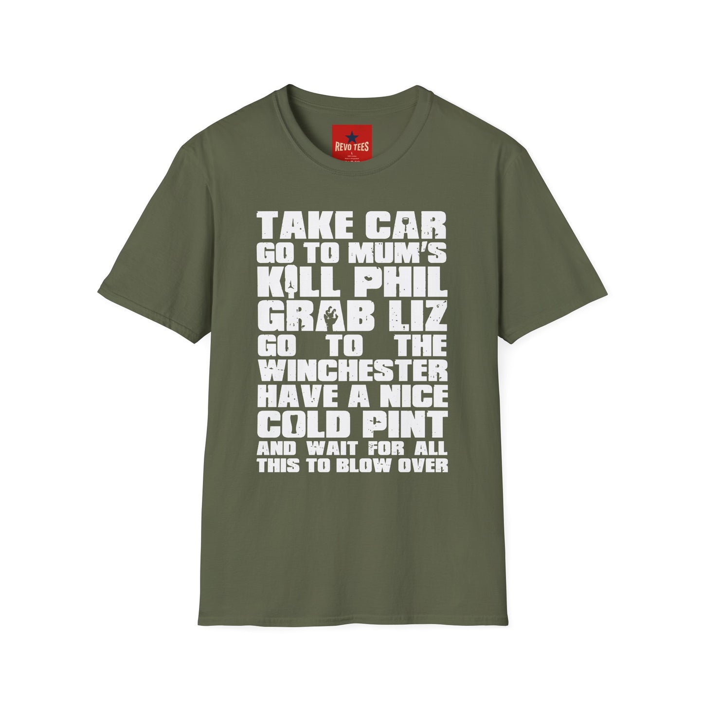 Shaun of the Dead Supernatural Quote T-Shirt