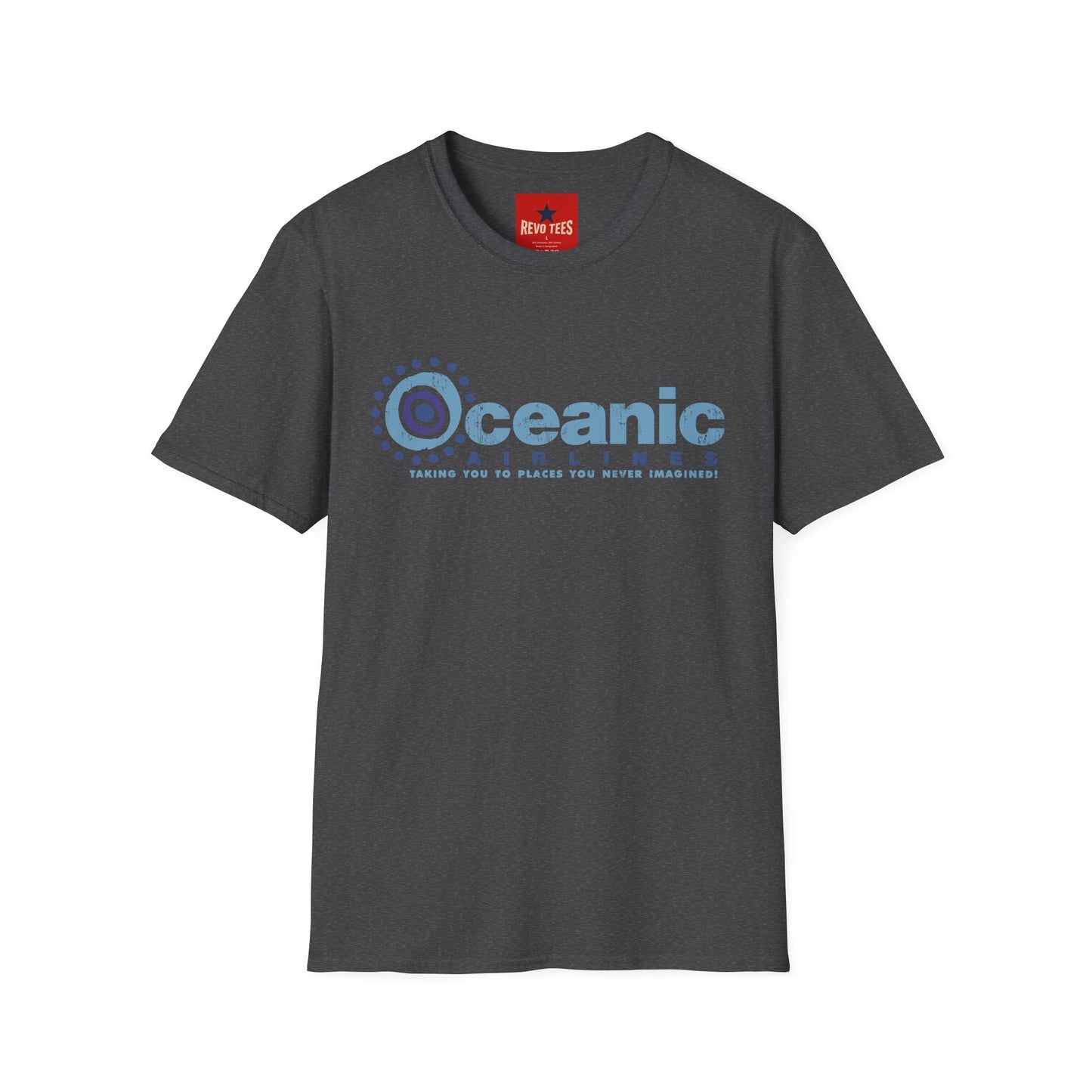 Oceanic Airlines T-Shirt — Vintage Coastal Travel Logo Tee