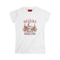 Desert Moon Darling Tee — Women's Boho Moon & Cactus Graphic T-Shirt