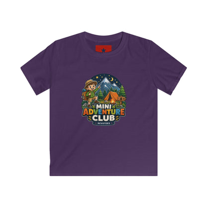 Kids Adventure Club T-Shirt — Mini Explorer Camping Tee
