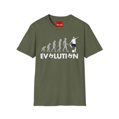 World Cup 2026 - Soccer Evolution T-Shirt — Evolution to Football Player Graphic Tee