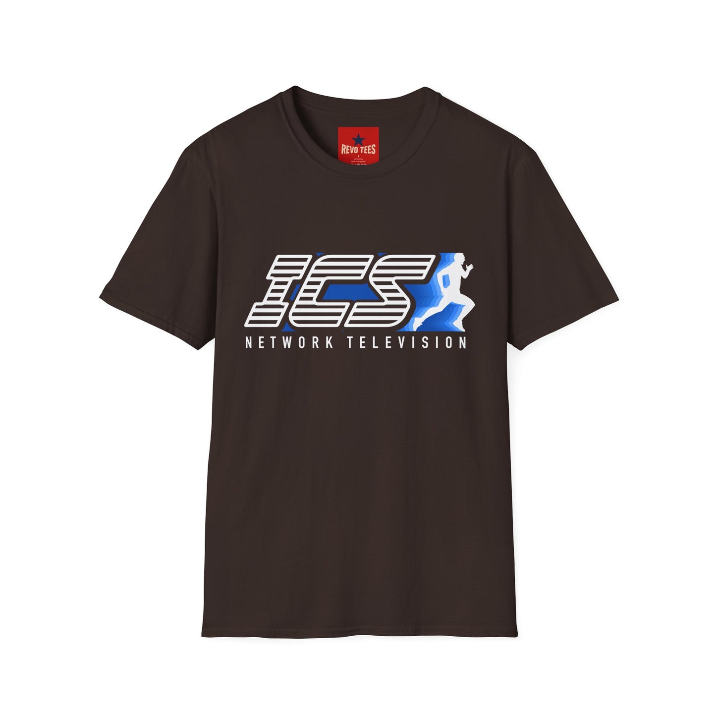 ICS Network Television T-Shirt — Vintage Broadcast Logo Tee