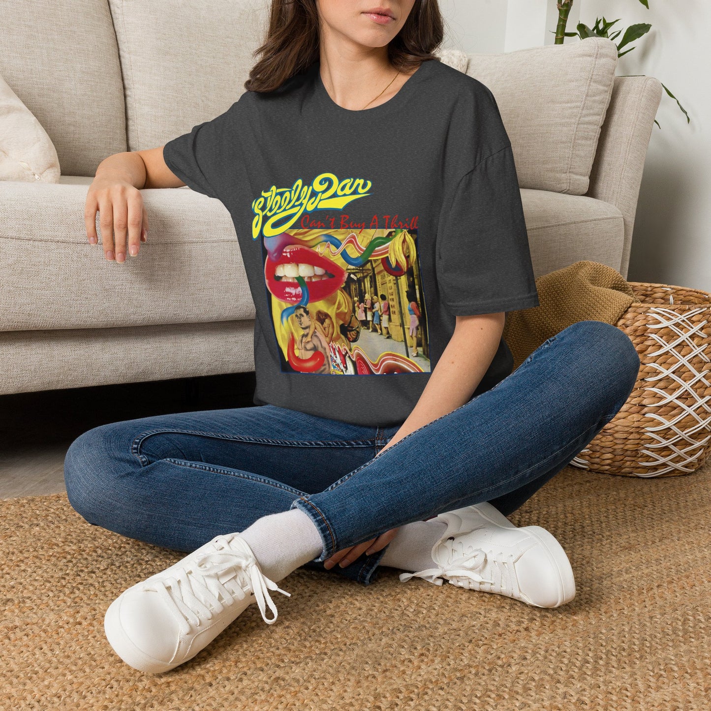 Steely Dan "Can't Buy a Thrill" Retro Album Art T-Shirt