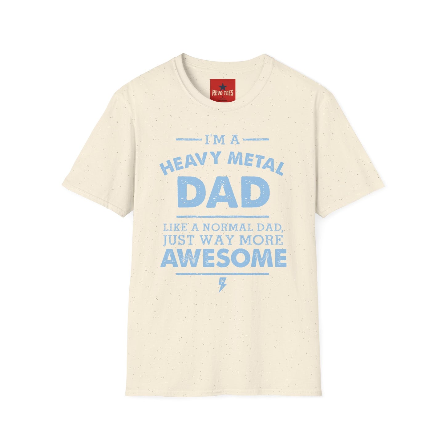 Heavy Metal Dad T-Shirt — "I’m a Heavy Metal Dad" Graphic Tee for Proud Fathers