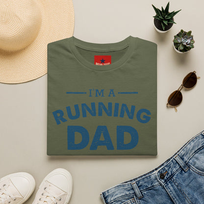 Running Dad T-Shirt — "I’m a Running Dad" Funny Athletic Father’s Tee