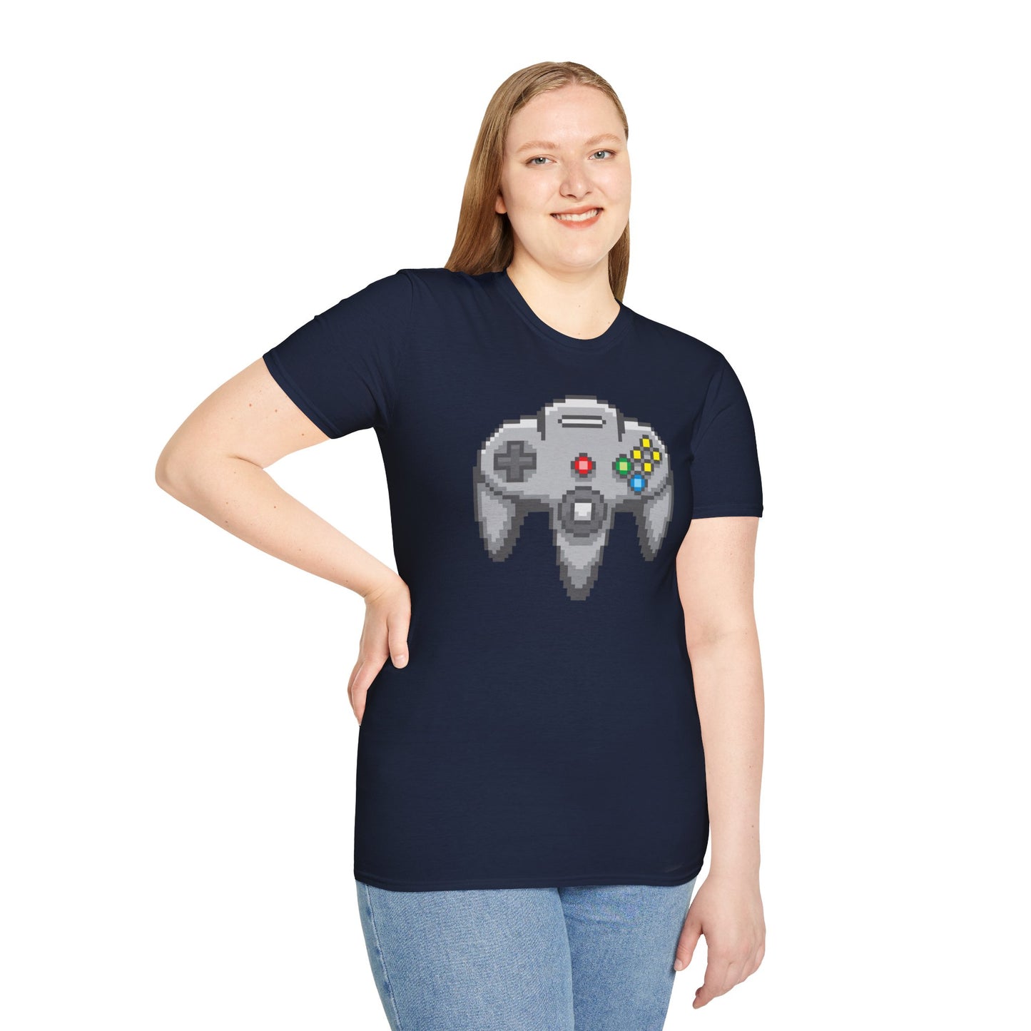 Retro Pixel Video Game Controller T-Shirt