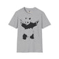 Revotees Banksy Panda Bat Cute Gothic Panda Graphic T-Shirt - alternate view 2