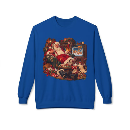 REVOTEES Santa's lil' secret - Vintage Christmas Crewneck Sweatshirt