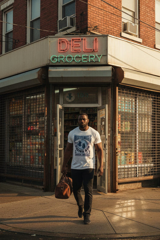 Mighty Mick's Boxing Gym T‑Shirt — Vintage Philadelphia Boxing Tee (Est. 1923)