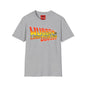 Wubba Lubba Dub Dub T‑Shirt — Retro Gradient Sci‑Fi Quote Tee