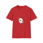 Ghost with Crown T‑Shirt — Cute Retro Cartoon Halloween Tee