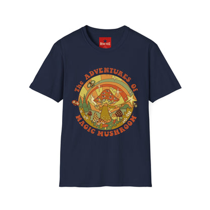 Psychedelic 'The Adventures of a Magic Mushroom' T-Shirt