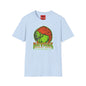 Savage Beast Gym T-Shirt — Green Muscle Warrior Graphic Tee