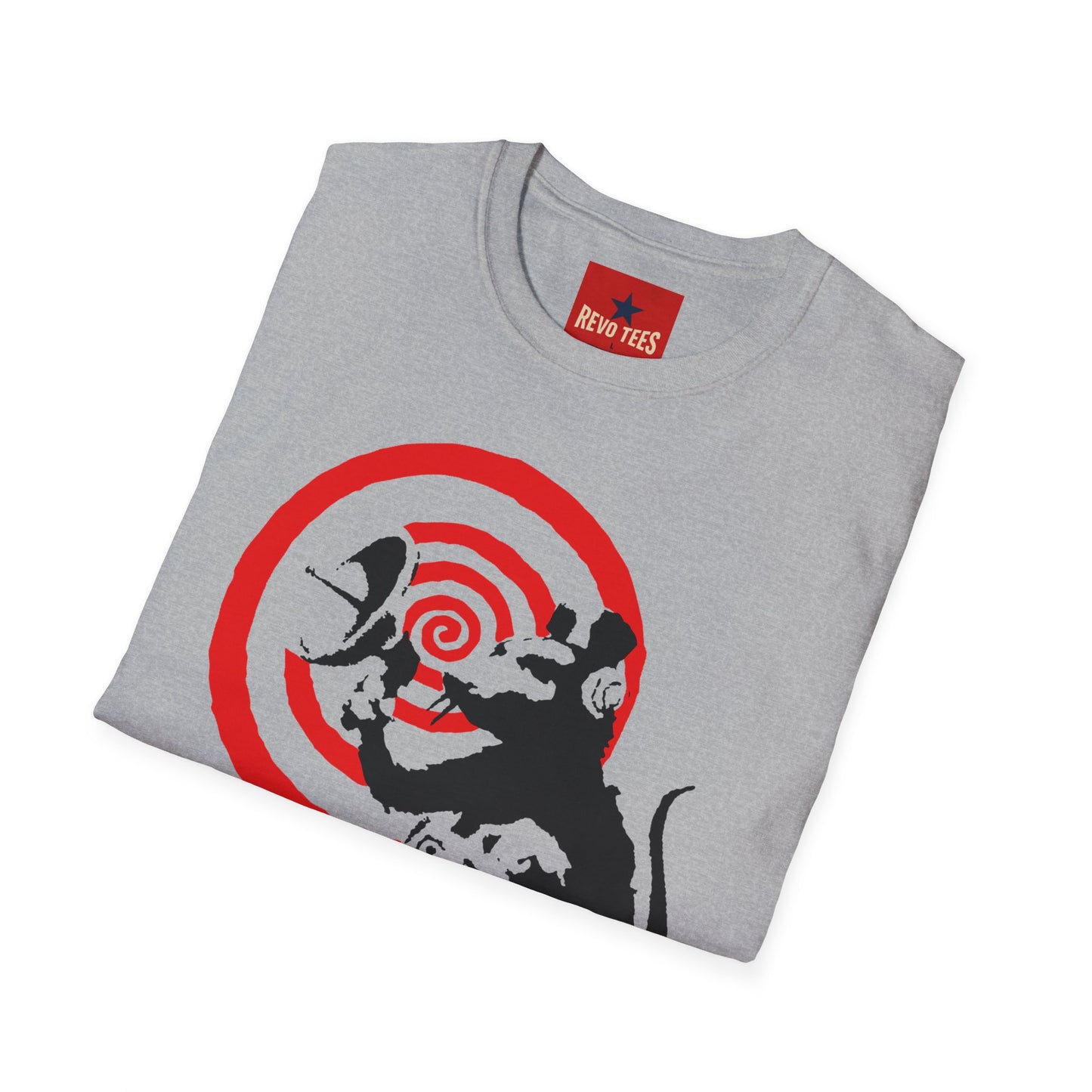 Banksy-Style Rat Target T-Shirt — Street Art Graphic Tee