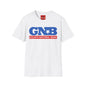 GNB "Goliath National Bank" Logo T-Shirt — Retro Blue & Red Vintage Bank Tee
