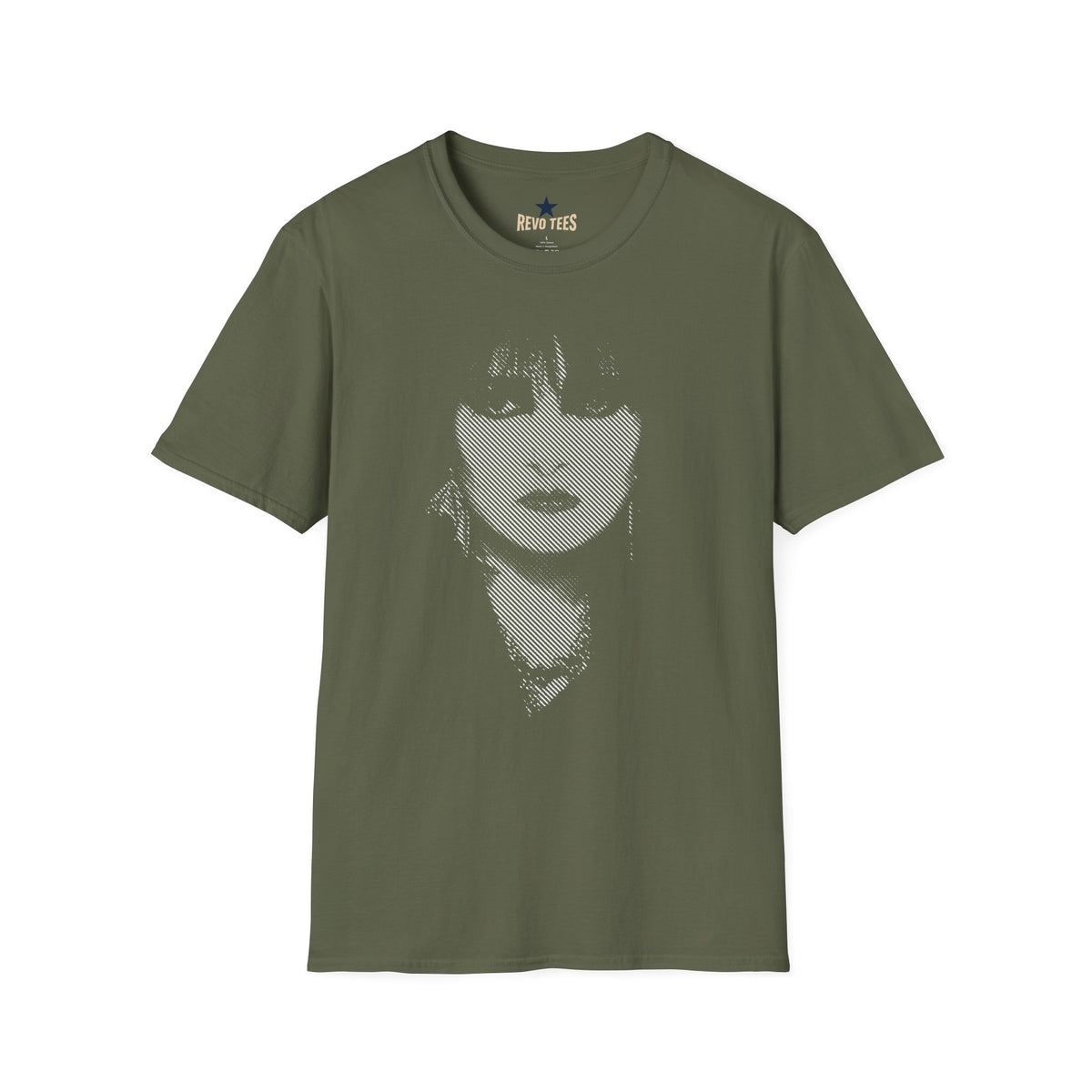 Revotees Guys Star of David As Worn by Siouxsie Sioux Unisex Softstyle T-Shirt - alternate view 4