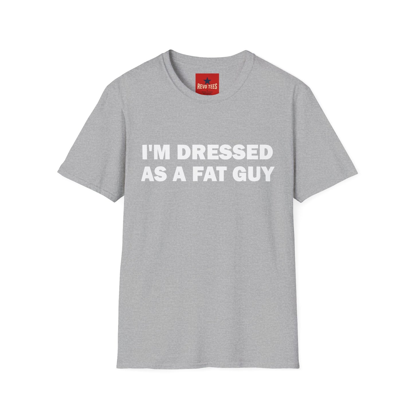 I'm Dressed As A Fat Guy - Unisex Softstyle T-Shirt