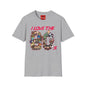 T-Shirt — "I Love the 80s" Retro Pop Culture Character Tee