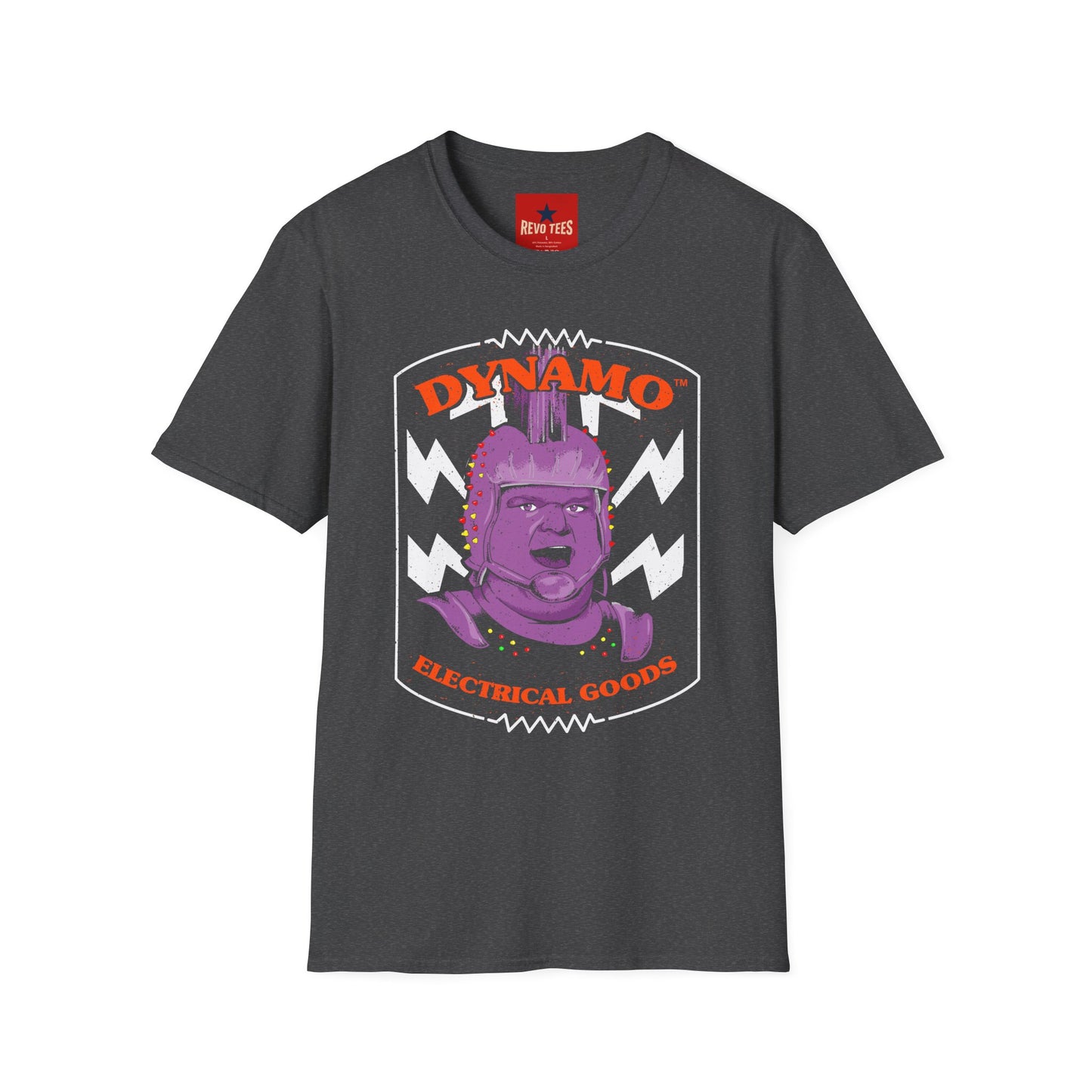Dynamo Electrical Goods T-Shirt — Retro Electric Monster Graphic Tee