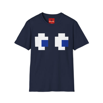 Pixel Eyes T‑Shirt — Retro 8‑Bit Gaming Graphic Tee