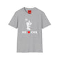 T-Shirt — 'ME LOVE COX' Retro Portrait Tee (Vintage Rock Fan Shirt)