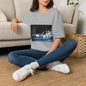Banksy T-Shirt — Moody Night Street Scene Graphic Tee (12/05/01)