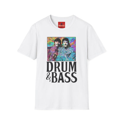 T-Shirt — Psychedelic Drum & Bass Band Portrait Tee