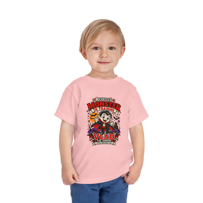 REVOTEES Toddler Monster In Training Tee — 'Vlad the Vampire' Halloween Kids Shirt