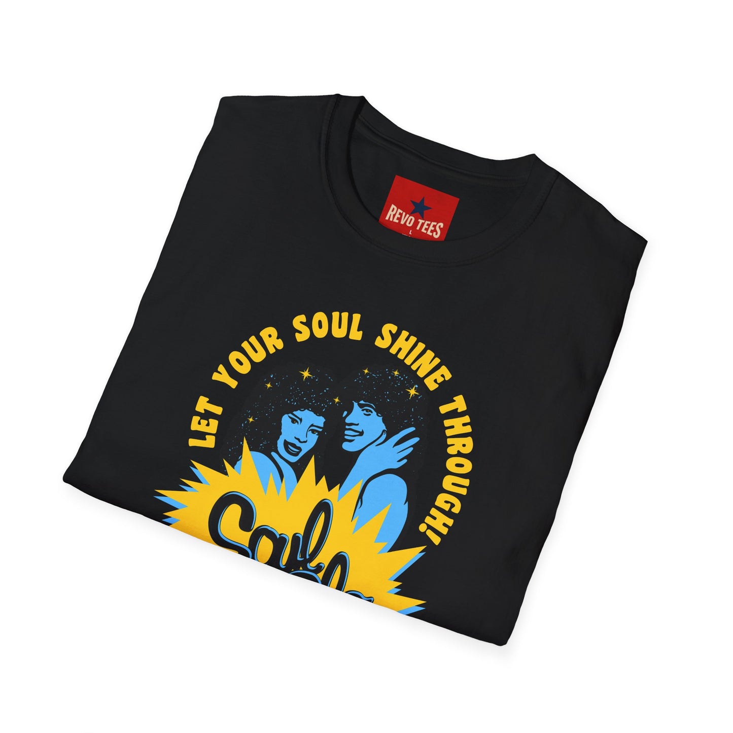 Soul Glo Retro Tee — "Let Your Soul Shine Through" 80s-Inspired Graphic T-Shirt