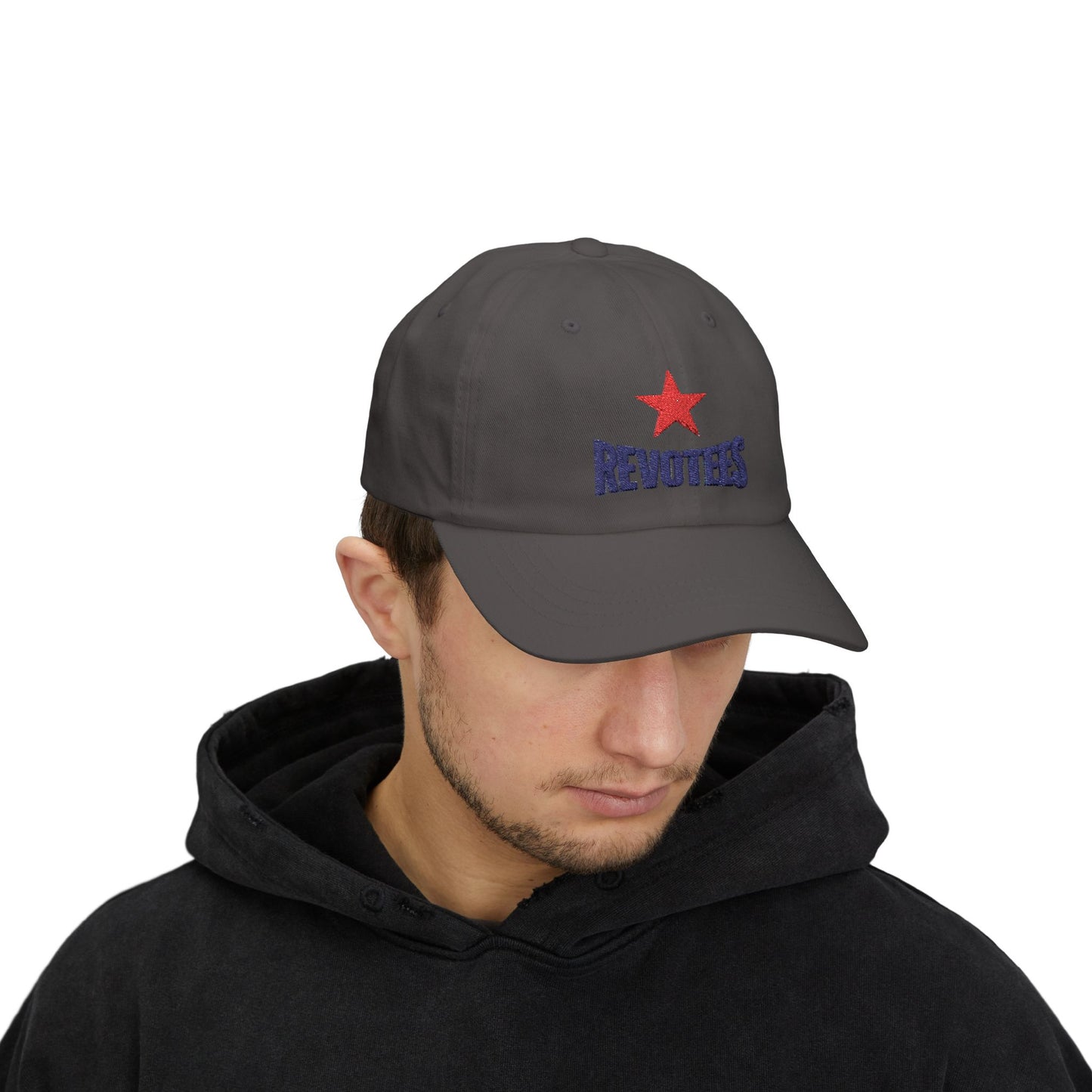Revotees Star Logo Cap — Embroidered Baseball Hat
