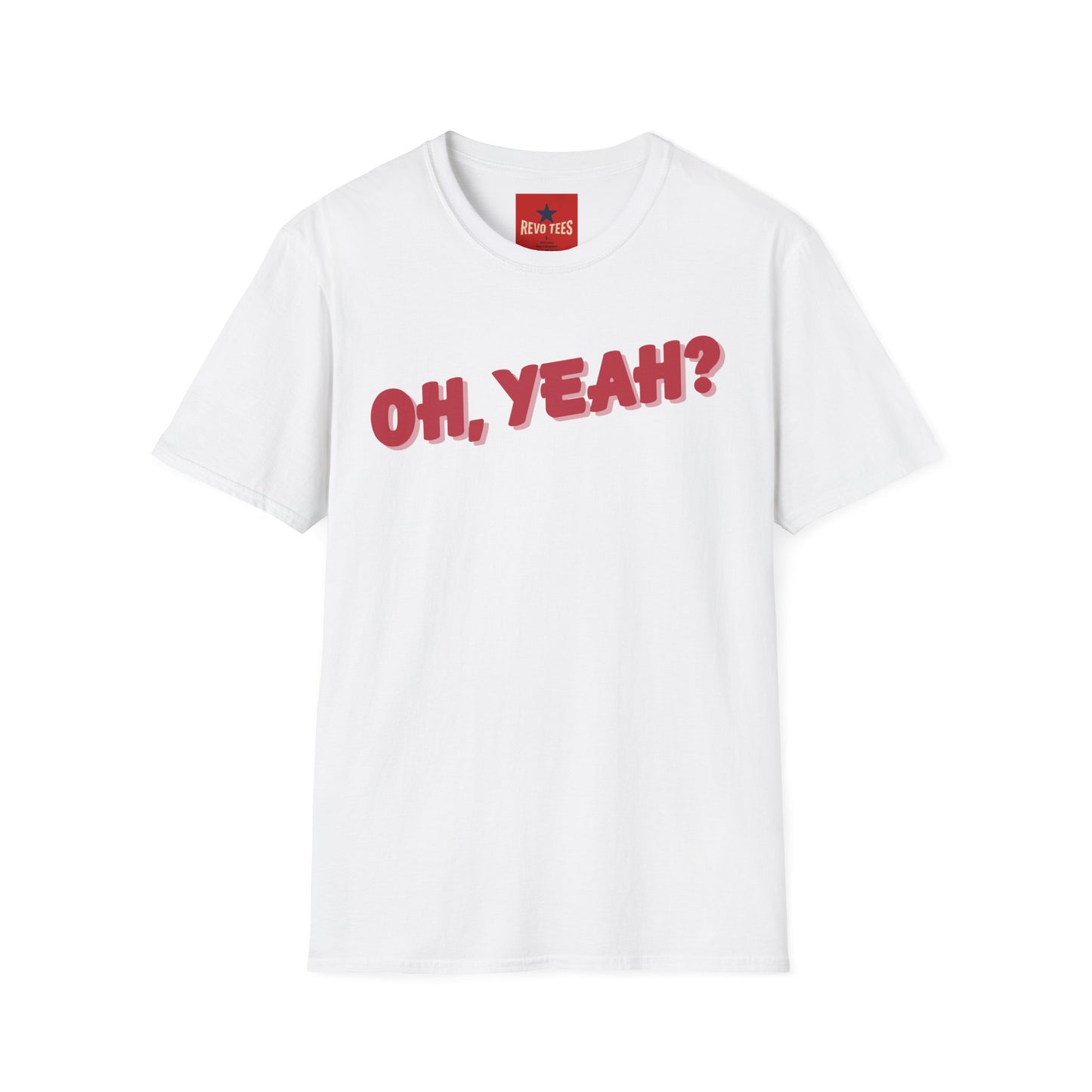As Worn By - Jeff Back 'Oh Yeah?' - Unisex Softstyle T-Shirt