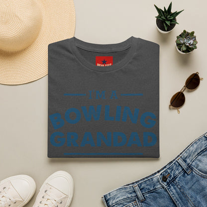 Bowling Grandad T-Shirt — "I'm a Bowling Grandad" Retro Dad Gift