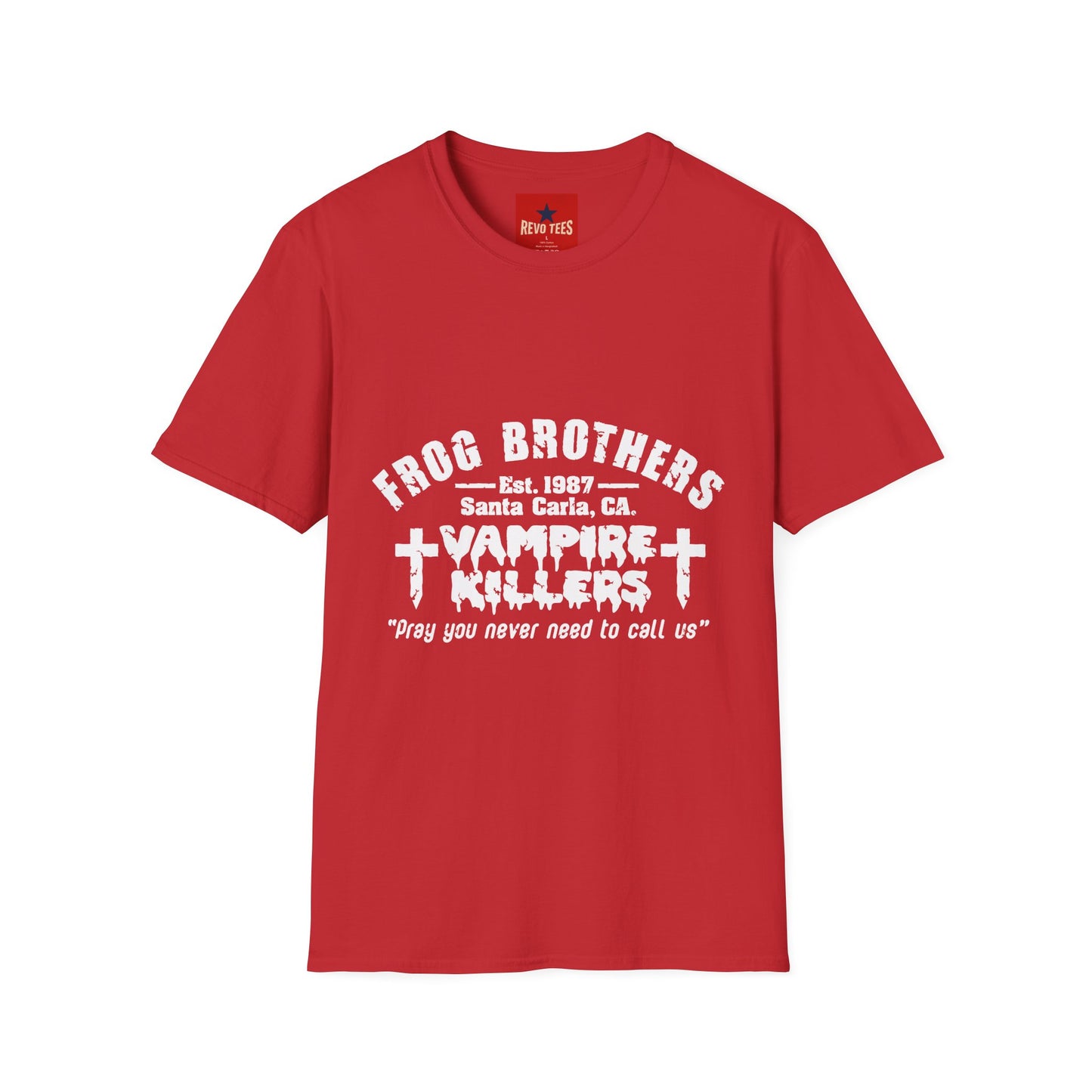 Lost Boys Frog Brothers T-Shirt — 'Vampire Killers' Vintage Horror Tee