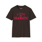 Revotees A Little Bit Dramatic Playful Quote Graphic T-Shirt - alternate view 4
