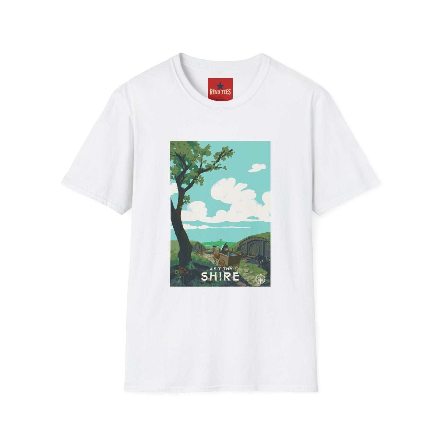 Lord of the Rings - The Shires Unisex Softstyle T-Shirt