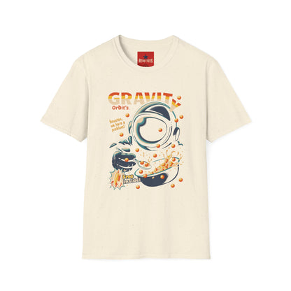 Gravity Orbit Astronaut T-Shirt — Retro Space Graphic Tee