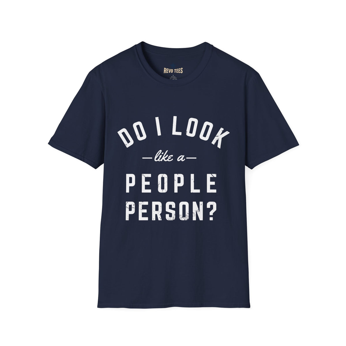 Revotees Do I Look Like a People Person Unisex Softstyle T-Shirt - alternate view 6