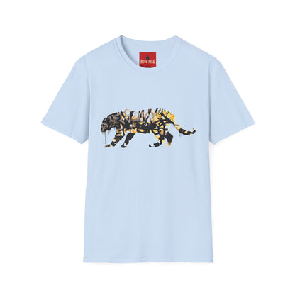 Banksy Graffiti Tiger T-Shirt — Urban Street Art Cat Tee